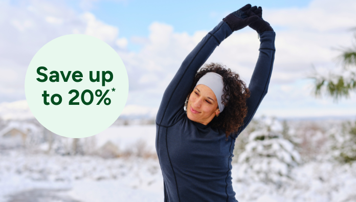 Save up to 20% on your winter wellness check-in